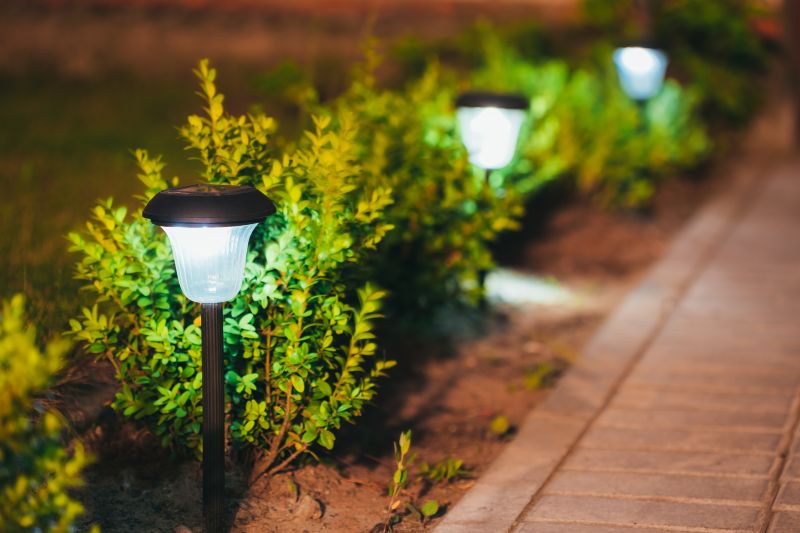 Sidewalk Lighting Installation in Provo, UT