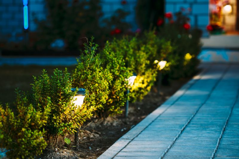 Garden Lighting Installation in Overland Park, KS